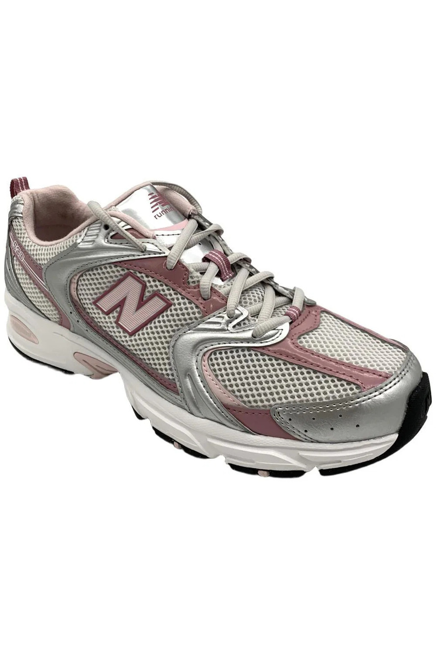 New Balance Men's 530 Sneakers Grey/Rosewood - Medium